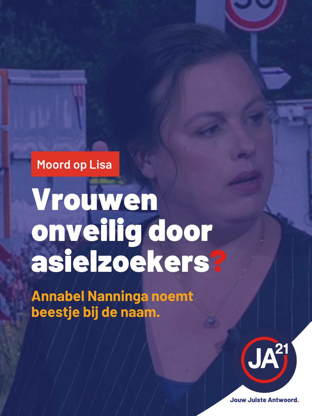 “Als jij grote groepen alleenstaande mannen uit tribale culturen hiernaartoe haalt, wordt het leven van vrouwen en meisjes hier niet veiliger,” aldus Annabel Nanninga bij Nieuws van de Dag. #JA21 #politiek #verkiezingen #tweedekamer #rechts #asiel #asielzoekers #debat #kabinet