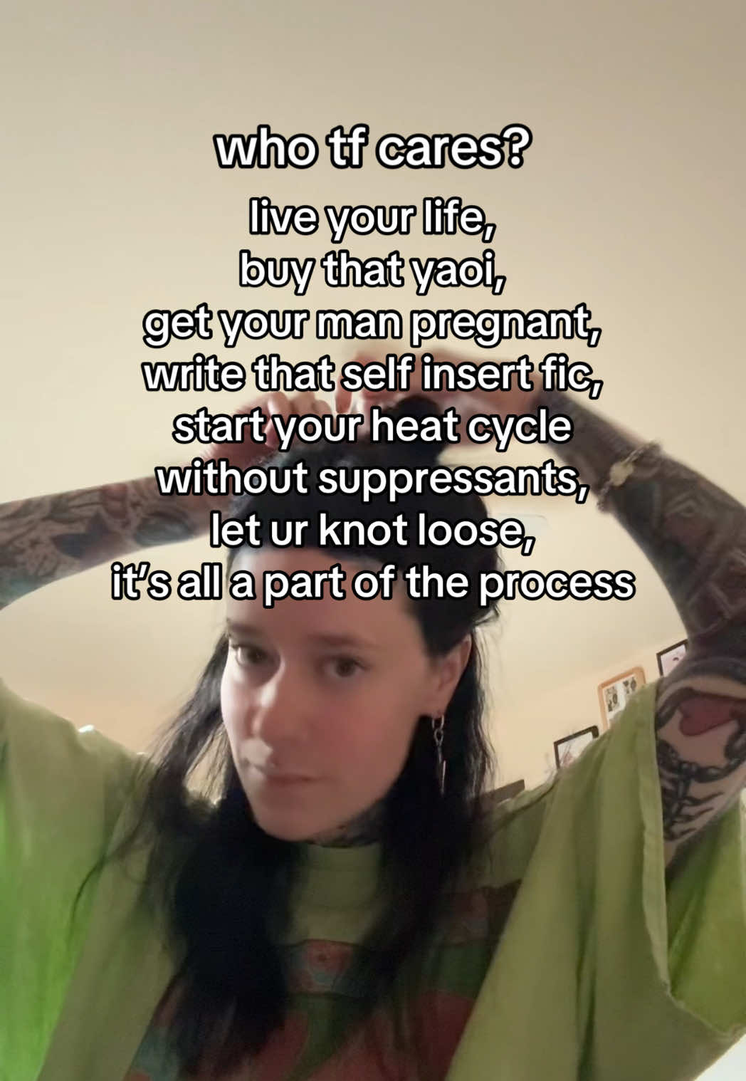 emphasis on the mpreg part #yolo #whocares #mpreg #yaoi #omega