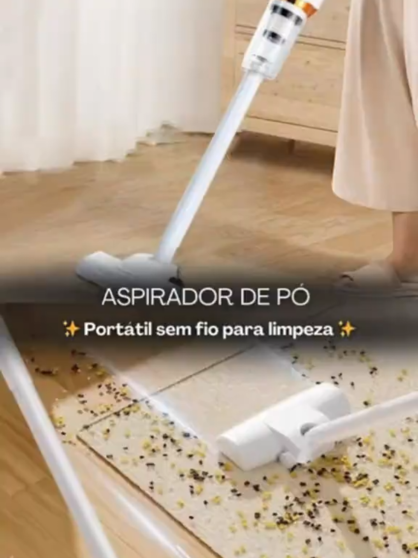 Confira Aspirador de Pó 2 em 1 Limpeza Portátil Sem Fio Multifuncional Para Limpeza De Casa Manual com 70% de desconto! Somente R$79,99. Encontre na Shopee agora! https://s.shopee.com.br/4q5eqONsAA?share_channel_code=1 #vaiprofy #fypp #fyppage 