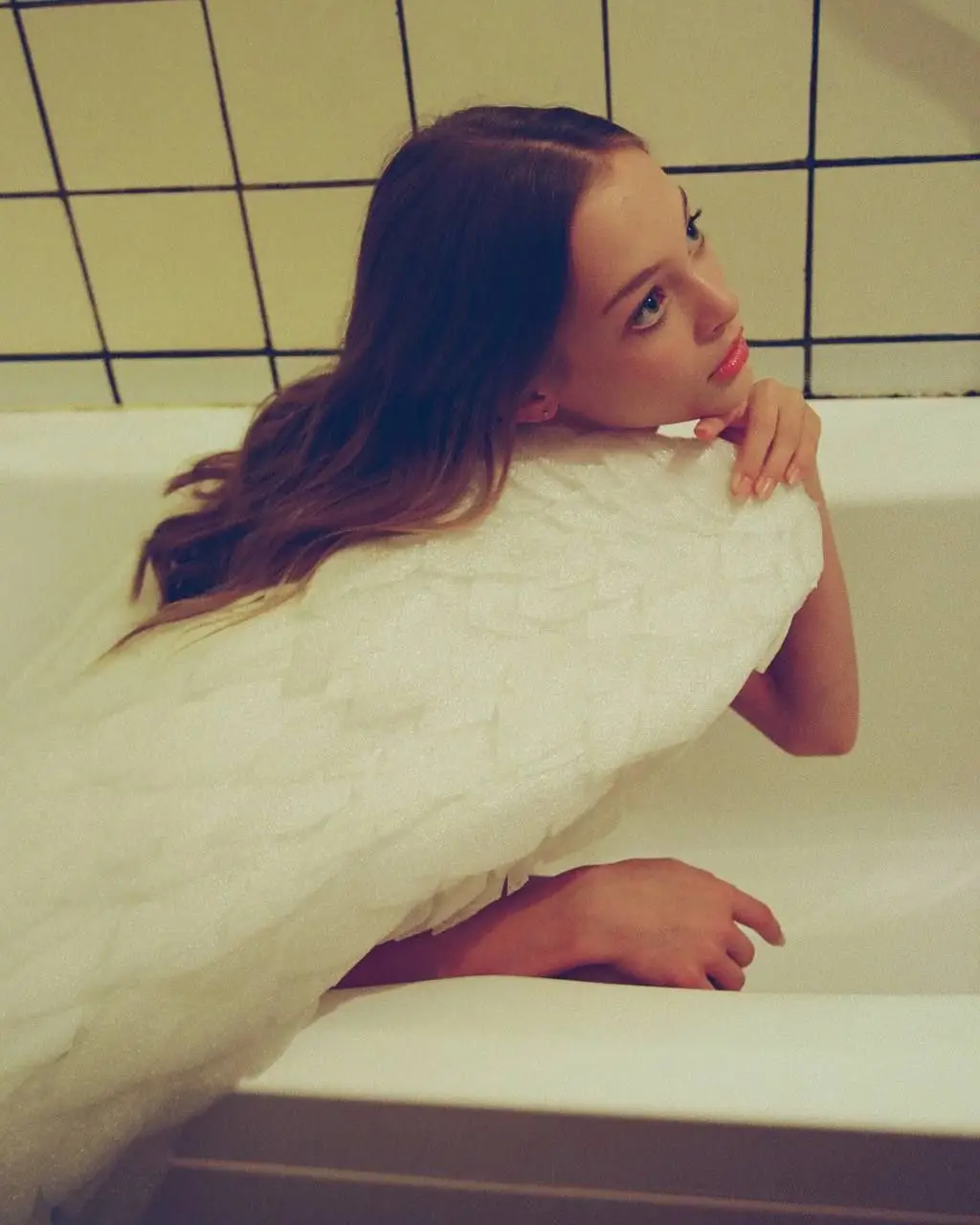 #AnnaPavaga as an #angel #model #beautifulfaces #Russiangirl 
