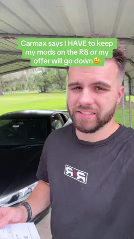 So they actually want the mods? Interesting😂 usually that hurts you #stangry #audir8 #r8 #carmax #carcommunity #carsoftiktok #moxyperformance #supercharged #carsales #cartok #tiktokautocampaign #fyp 