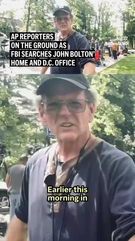 The FBI searched the Maryland home and Washington office of former Trump National Security Adviser John Bolton on Friday as part of a criminal investigation into the possible mishandling of classified information, according to a person familiar with the matter. #johnbolton #trump #dc #fbi