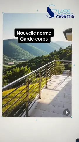 Comment fabriquer un garde-corps à lisses horizontales conforme à la nouvelle norme. #norme #gardecorps #railing 