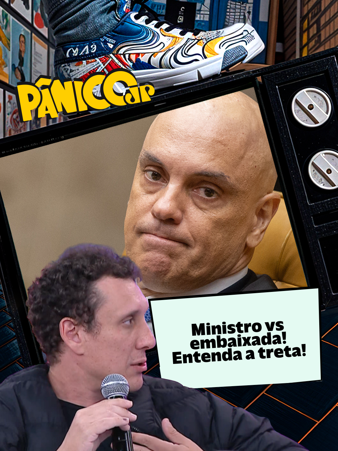 🔥 EMBAIXADA DOS EUA X XANDÃO: MAGNITSKY NA MESA! A Embaixada dos EUA desceu a lenha no ministro Alexandre de Moraes após a ameaça de punir bancos que aplicarem as sanções da Magnitsky. Treta diplomática virou thread infinita e a #ResenhaZuEZuzu, que tá sem Zu, mas com Sasãmy, traz os detalhes pra você que tá perdido.  📺 Confira na JP News e Panflix #Pânico #Geopolitica #EUA #EstadosUnidos #STF