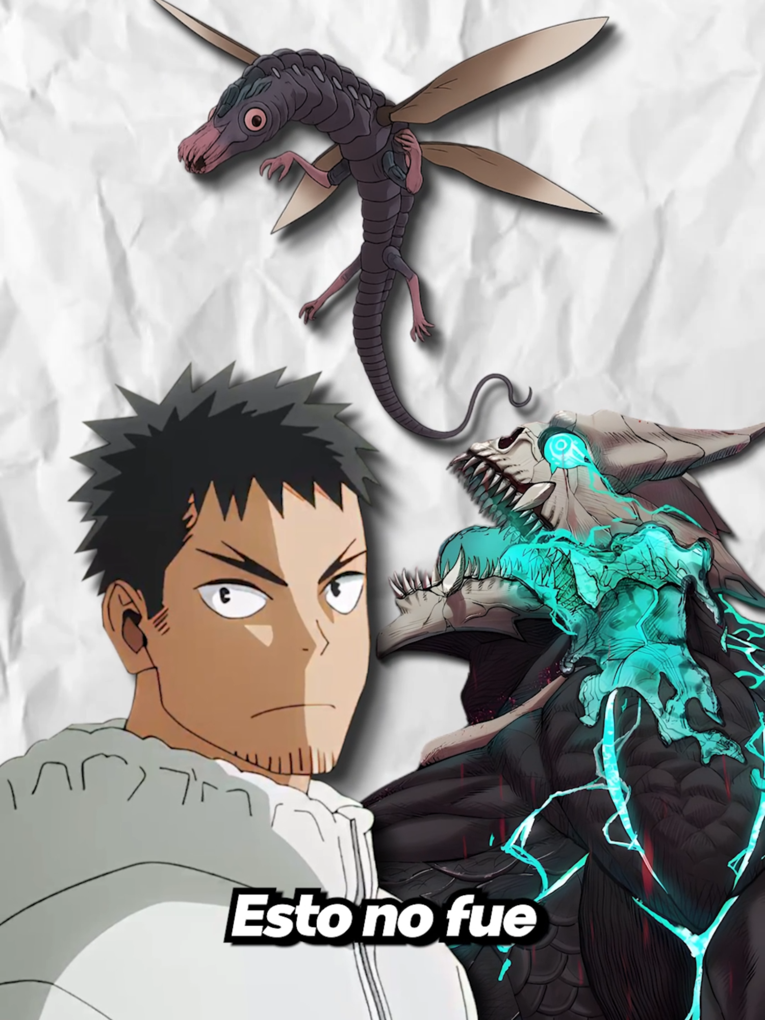 ¿Por qué la larva eligió a Kafka como Kaiju Nº 8? #datonojutsu #kafka #kaijuno8 #kaiju #kafkahibino