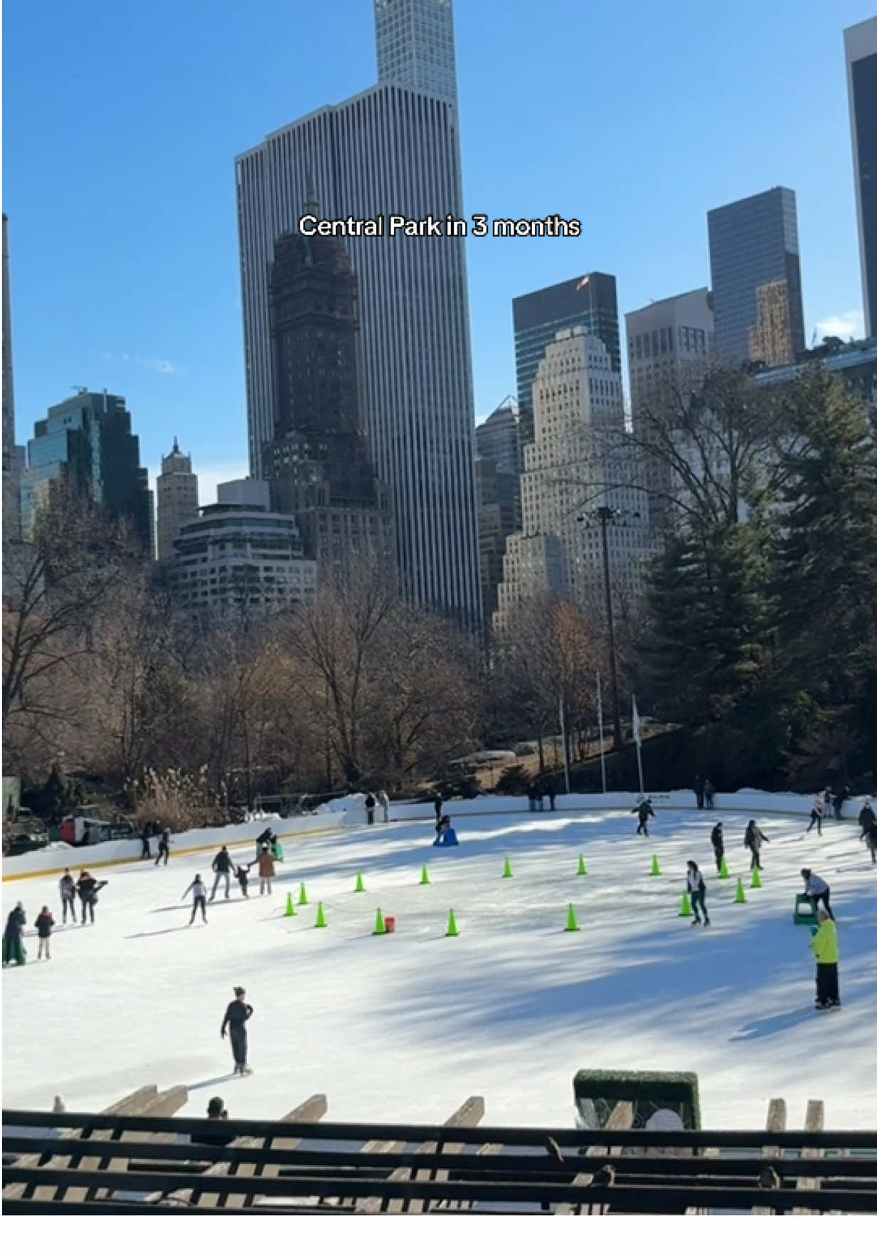 Central Park in 3 month 😍. New York en hiver sous la neige est tellement belle. C’est ma période préférée pour visiter la ville avec les décorations de Noël et surtout central Park. #newyork #newyorkcity #nyc 