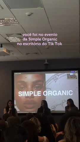 sou apaixonada pela marca e tudo que elas fazem 💖💖 #simpleorganic #beauty #vegan #eventos #sp 