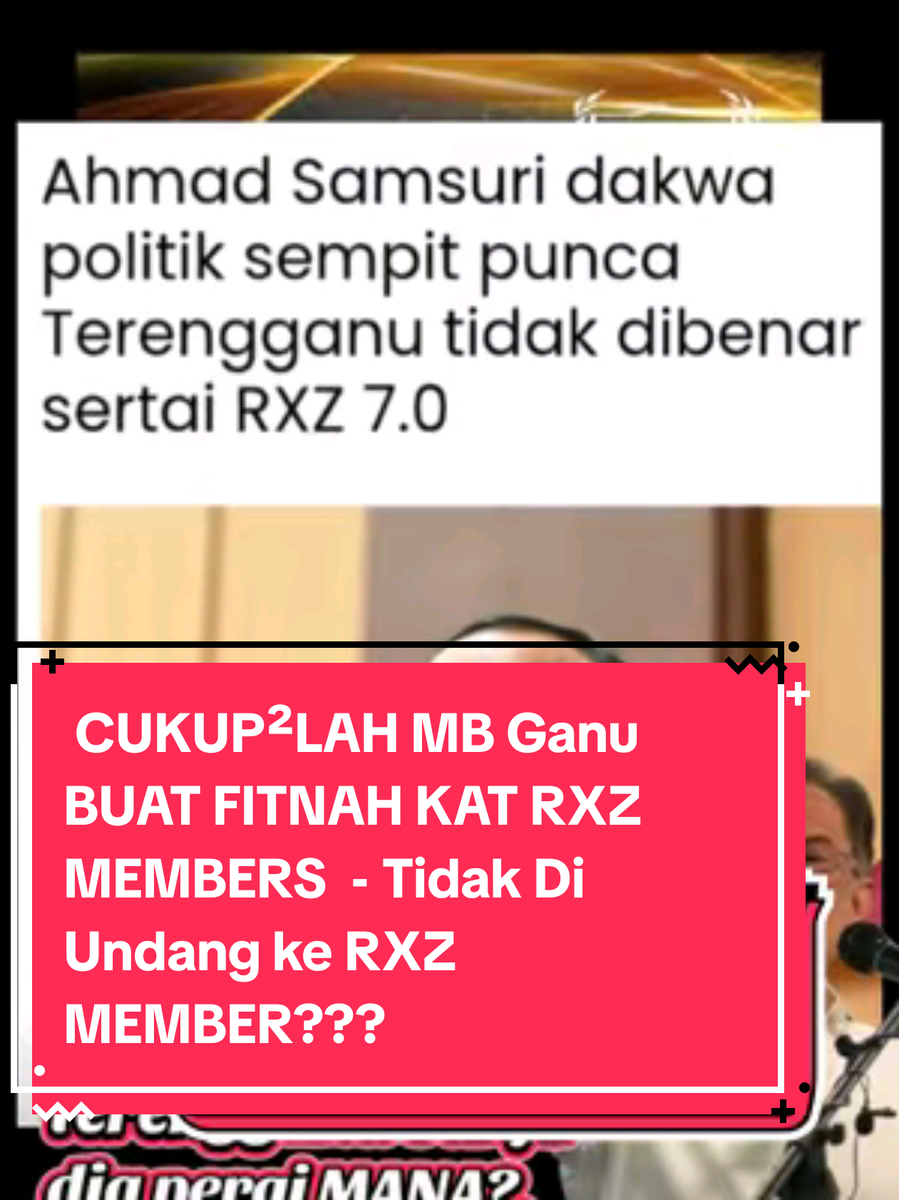 persoalanya sekrang ni, kenapa MB TEREGGANU tidak dibenarkan sertai RXZ MEMBERS??  Sebelum ni masa RXZ MEMBERS yang lepas sewa litar pun penganjur bayar bukan FREE. BUKAN baru tahun lepas acara ni di adakan. malah dah jadi acara tahunan. Sekarang bila  PMX salurkan sumbangan 100 ribu untuk support Dunia Permotoran yang digemari anak muda dan golongan peminat RXZ. Ahmad Samsuri dakwa politim sempit pula. BENDA NI pun nak sentap. WHAT YOU GIVE YOU GET BACK. Susah betul nk paham krisis nii😩 Nak datang, datang je lah. Geng² RXZ  Sabah Sarawak pun datang tiada surat VVIP... Bertahun² dah RXZ MEMBERS tu berkumpul di Litar Gong Badak. Tiberrrr... Lain lah bagi diskaun ke atau taja litar tu untuk RXZ members.  Tak susah pun MB GANU, MU buat je baner Selamat Datang Ke Terengganu, mengalu²kan kehadiran yang dijangga 100 ribu pesarta RXZ MEMBERS... SEMPOI #litarpermotoranterengganu #gongbadak #rxz #rxzmember #rxz_members_official #terengganu #justice4zara #merdeka 
