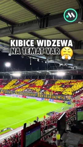 Kibice Widzewa mocno o VAR 😤