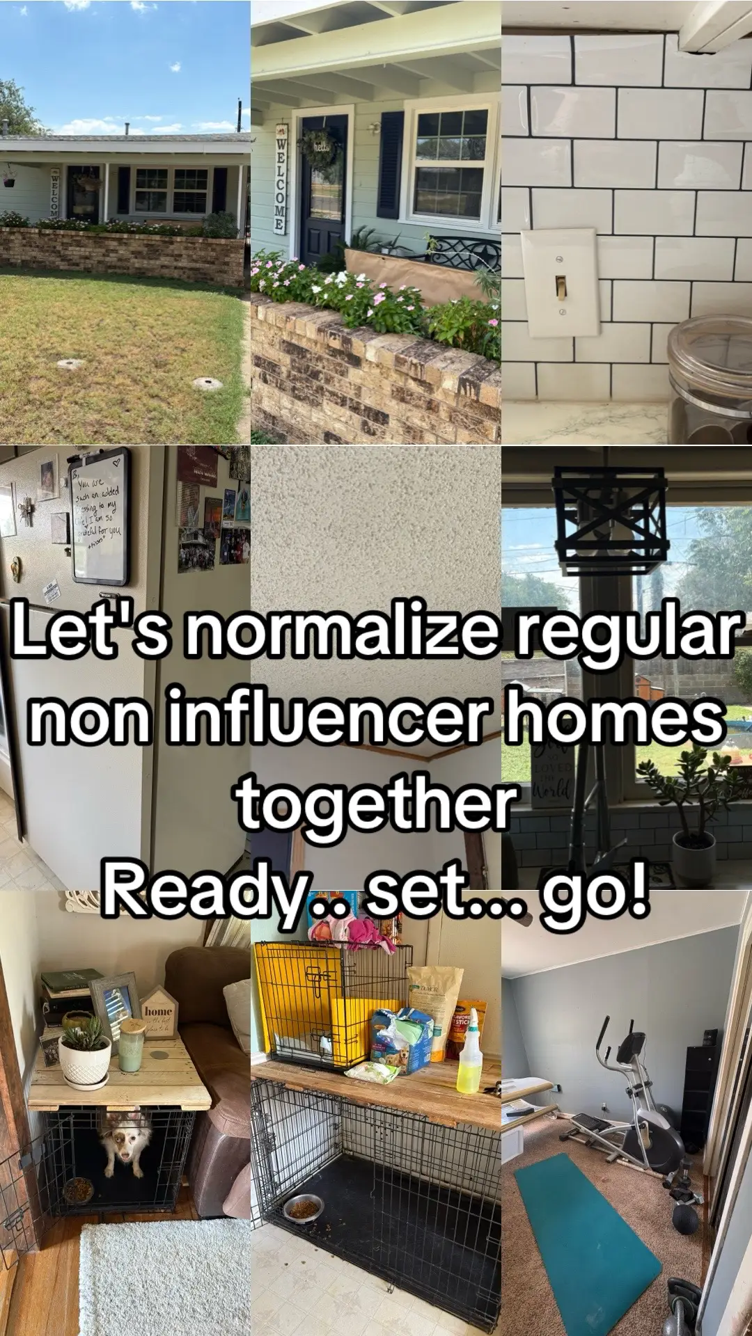 We love our non little perfect home #noninfluencer #homesweethome #Home #normalize #influencer 