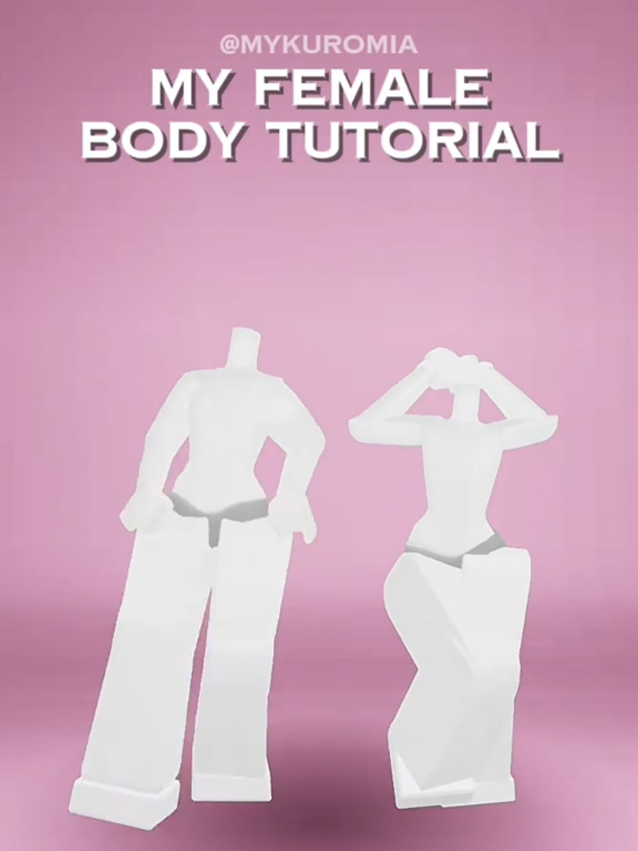 R15 Female Body Tutorial || I made a small error, the 1st is the short one and the 2nd is the tall one, sorry!  🙇🏻‍♀️🤍 ・ ・ ・ ✦[ignore tags]✦ #fyp #fypシ #foryou #foryoupage #viral #girl #fashion #fashioninspo #aesthetic #kawaii #cute #roblox #robloxfyp #robloxedit #robloxavatar #robloxoutfits #robloxoutfit #robloxoutfitideas #robloxfits #catalogavatarcreator #robloxtutorial #bodytutorial 