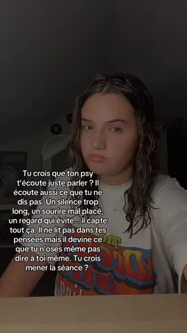 SPOILER: il sait déjà où tu vas, seulement il attend que ça soit toi qui le découvre par toi qui en parle en premier #santementale #psy #psychologie #choquant 