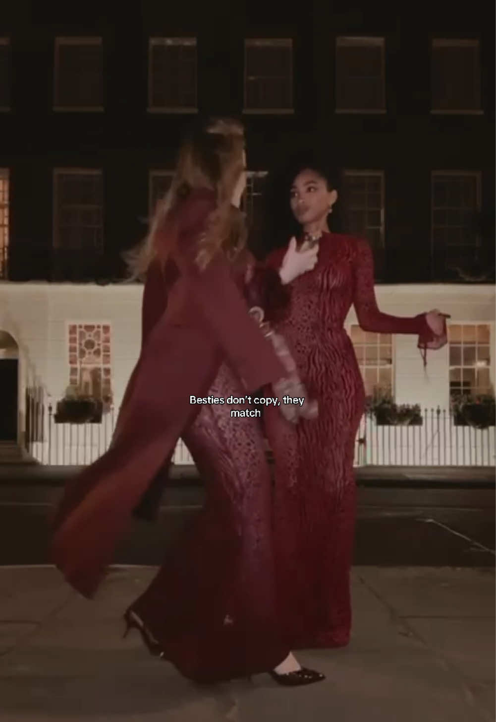 The friend you made in your 20s while travelling the world. For me her name is @Claudia Neacsu  #fyp #limbdifference #inclusion #fashion #bestie #matching #bestiesmatching #bratz #bratzdoll #misscirlce #confidence #fitcheck #OOTD #reddress 