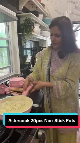 Astercook 20pcs Non-Stick Pots from TikTok shop #tiktokshop 