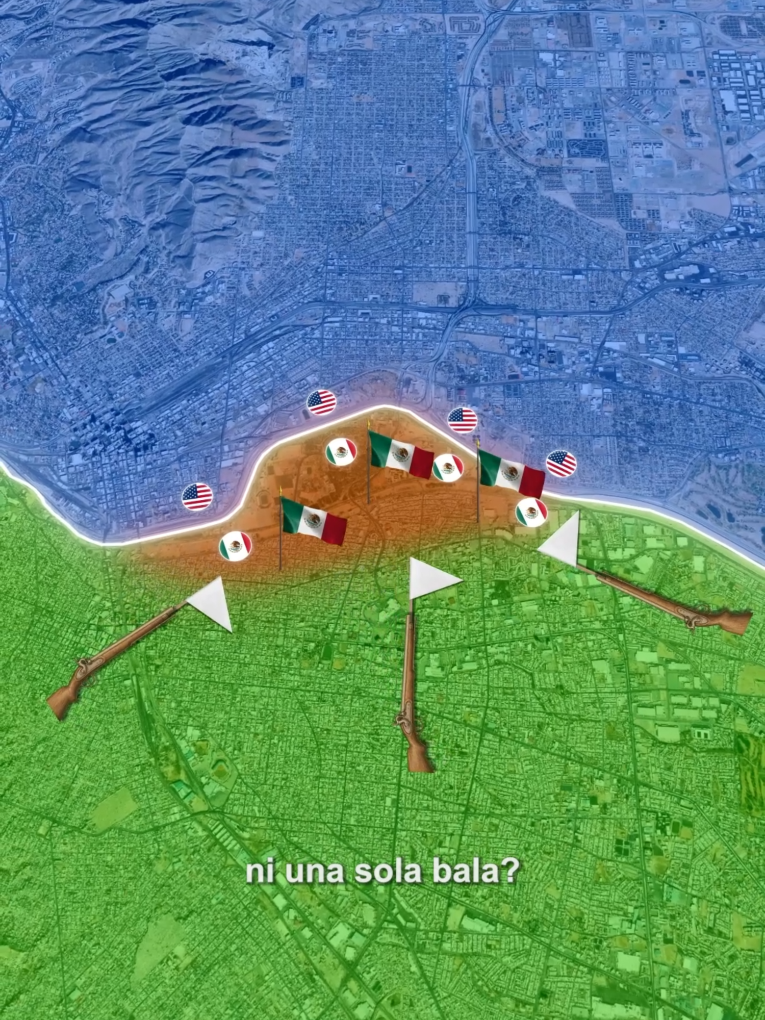 Territorios que ha recuperado Mexico de Estados Unidos¿Sabías que México le ha ganado territorios a Estados Unidos sin disparar una sola bala? Esto se debe a factores geográficos relacionados con el **rio bravo. El video explica cómo el chamizal y otros territorios han cambiado de manos gracias a la naturaleza y decisiones diplomáticas, afectando la frontera entre ambos países. #HistoriaCuriosa #MexicoVsUSA #FronteraMexico #Geopolitica #CuriosidadesHistoricas #RioBravo