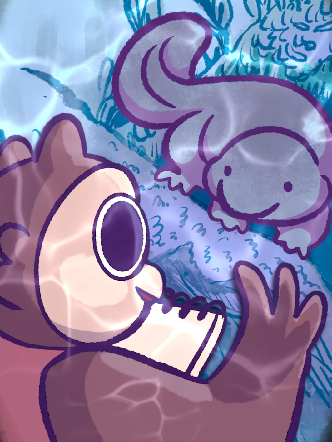Weird creatures are truly my muse #animation #animatedstories #fyp #comedy #zoo 