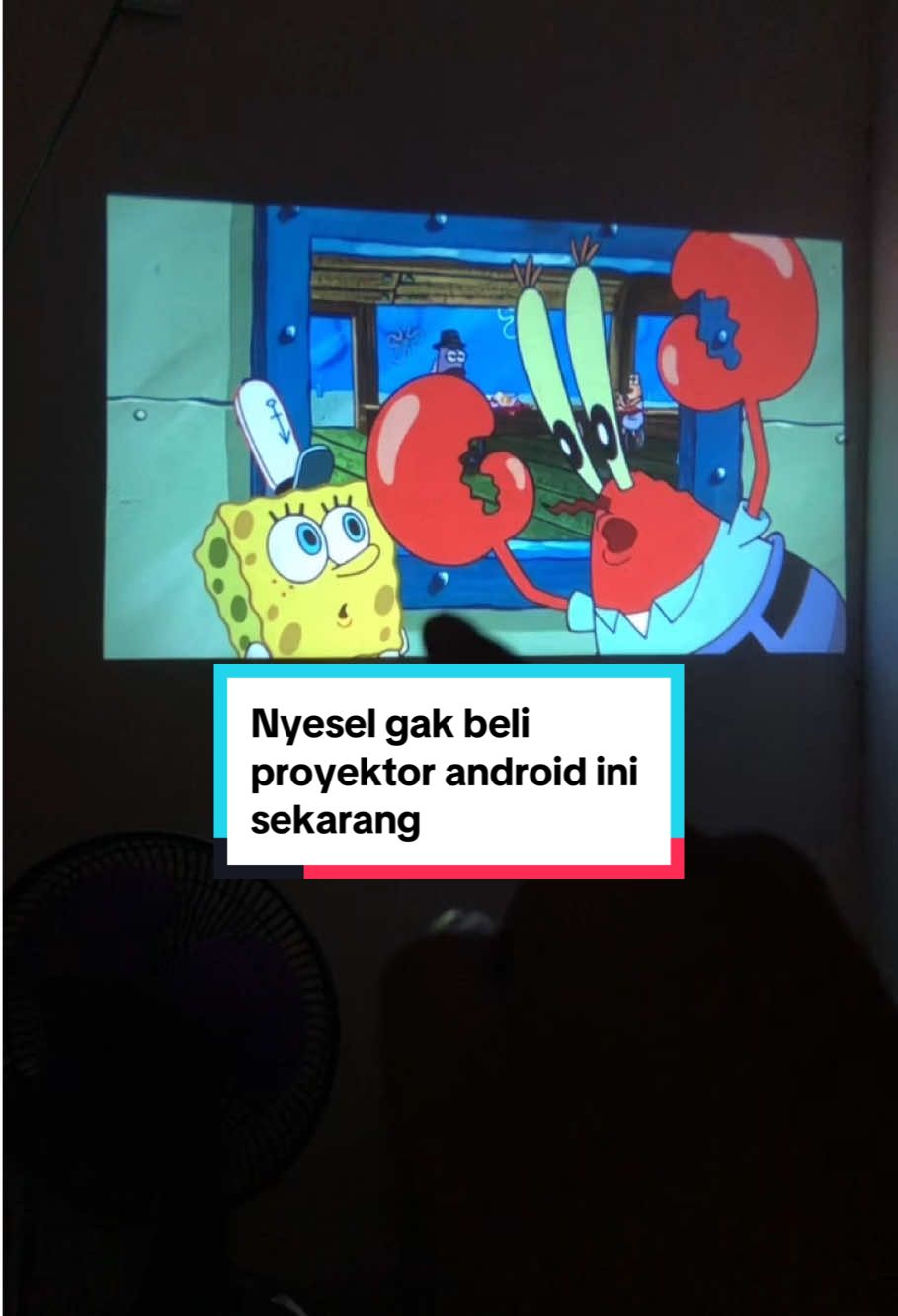 Nyesel gak beli hari ini #proyektor #proyektorandroid #proyektorhy300 