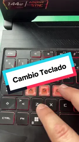Tienes un teclado que no hace lo que debe hacer. #IT #techtok #informatica #fypシ #windows 