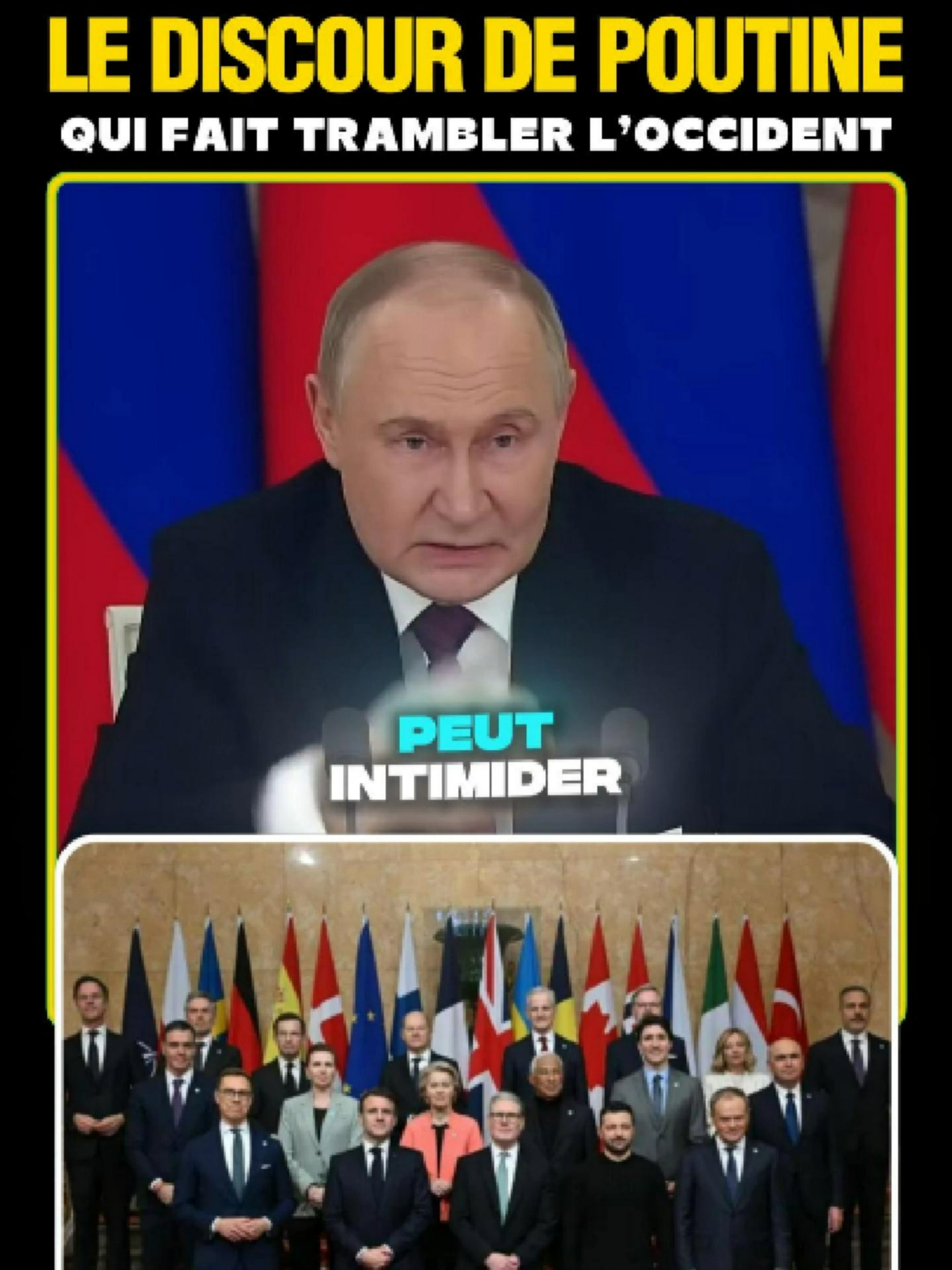 Vladimir Poutine continue de diviser l’opinion mondiale 🌍. Pour certains, il est un tyran, pour d’autres, un héros qui défend la souveraineté et la puissance de la Russie 🇷🇺. Dans ce discours percutant, il montre une fois de plus sa vision face à l’Occident. 💬 👉 Et toi, tu le vois comme un leader respecté ou comme une menace ? Dis-le en commentaire ⬇️ #poutine #russie #geopolitique #usa #trump #occident #actualite #politique #international #monde #leadership