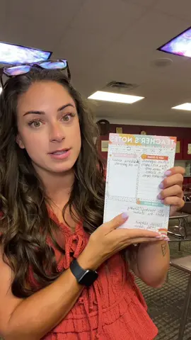 Keeping myself organized with this teacher notepad from @Hartsell Shop  #teachersoftiktok #hartsellshop #teachernotepad #notepad #organizer 