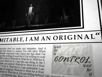 watched hamilton for the first time recently || #hamilton #aaronburr #leslieodomjr #hamiltonmusical #waitforit 