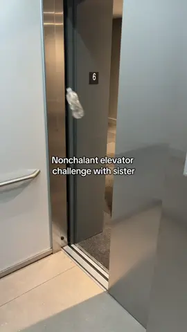 Elevator challenge w sister #challenge #fyppppppppppppppppppppppp #viral #trend 