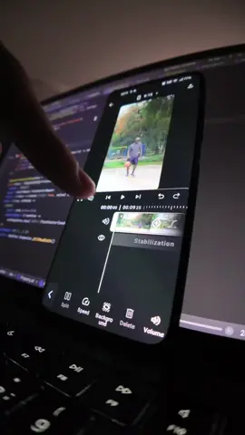 Motion tracking and stabilization video editor app for Android