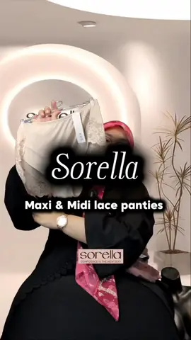Midi lace tampil lebih moden & manis dengan potongan sederhana , manakala maxi lace hadir dengan liputan penuh untuk keselesaan elegan sepanjang hari .  #panties #pantiesmurah #sorellamalaysia #sorella #lacepanties 