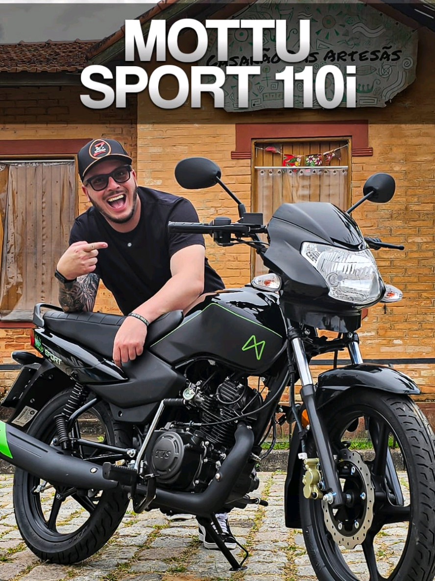 Você conhece a moto mais econômica do Brasil ? Essa é a Mottu Sport 110i, podendo fazer mais de 60 km por litro! E agora ela ficou ainda mais completa com: •Partida Elétrica  •Disco na Dianteira •Tomada USB-A  •Novo Guidão mais Alto Eai Curtiu? Deixei nos Comentários 