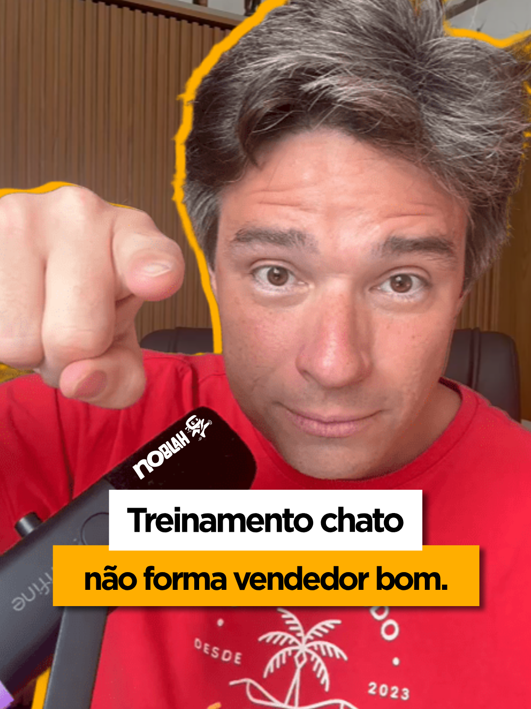 Treinamento de vendas chato não forma vendedor bom