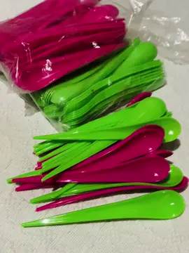 Long dessert spoon na pang business mga sizzz ‼️‼️ Pwde sa yoghurt,ice cream,halo-halo,etc ☺️☺️☺️ #fyp #longspoon #dessert #business #disposable 
