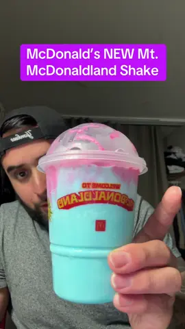 New Mt. McDonaldland Shake @McDonald’s #mcdonalds #mcdonaldland #mcdonaldlandshake #milkshake #mcdonaldsshake 