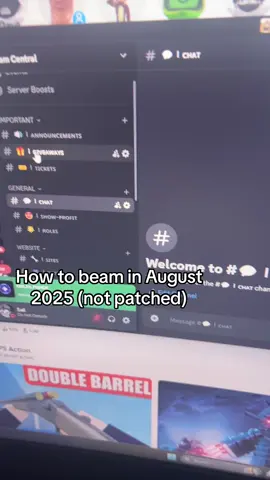link in bio #roblox #discord #beam