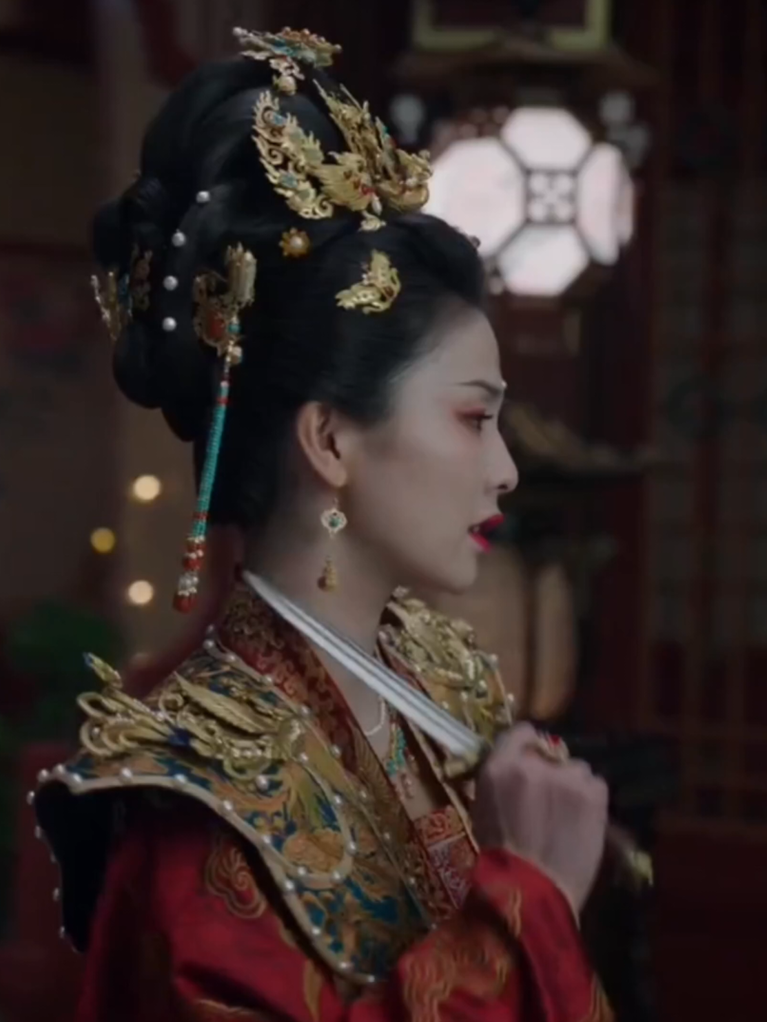 their song. absolutely. #storyofkunningpalace #cdrama #xiewei #bailu #ZHANGLINGHE 