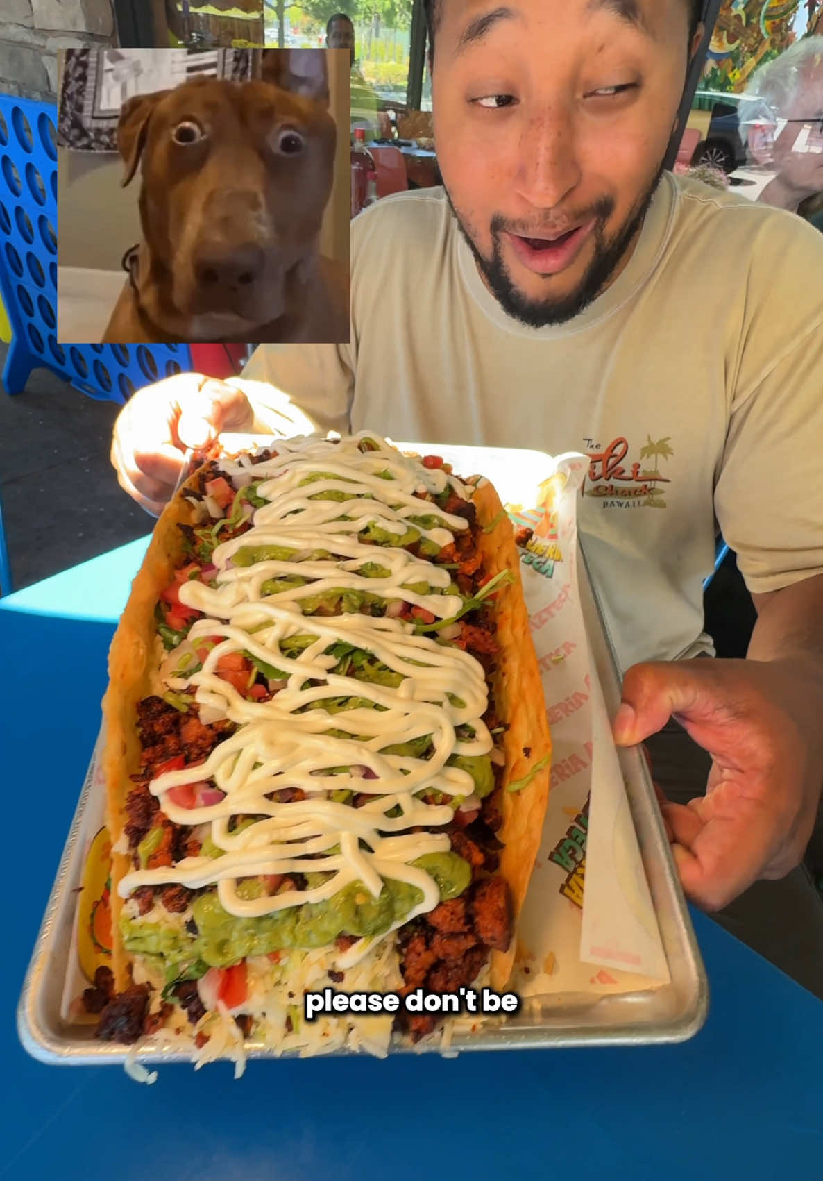 GIANT TACO 😱🤯 📍 @taqueriaaztecadublinca  7155 Amador Plaza Rd, Dublin Ca