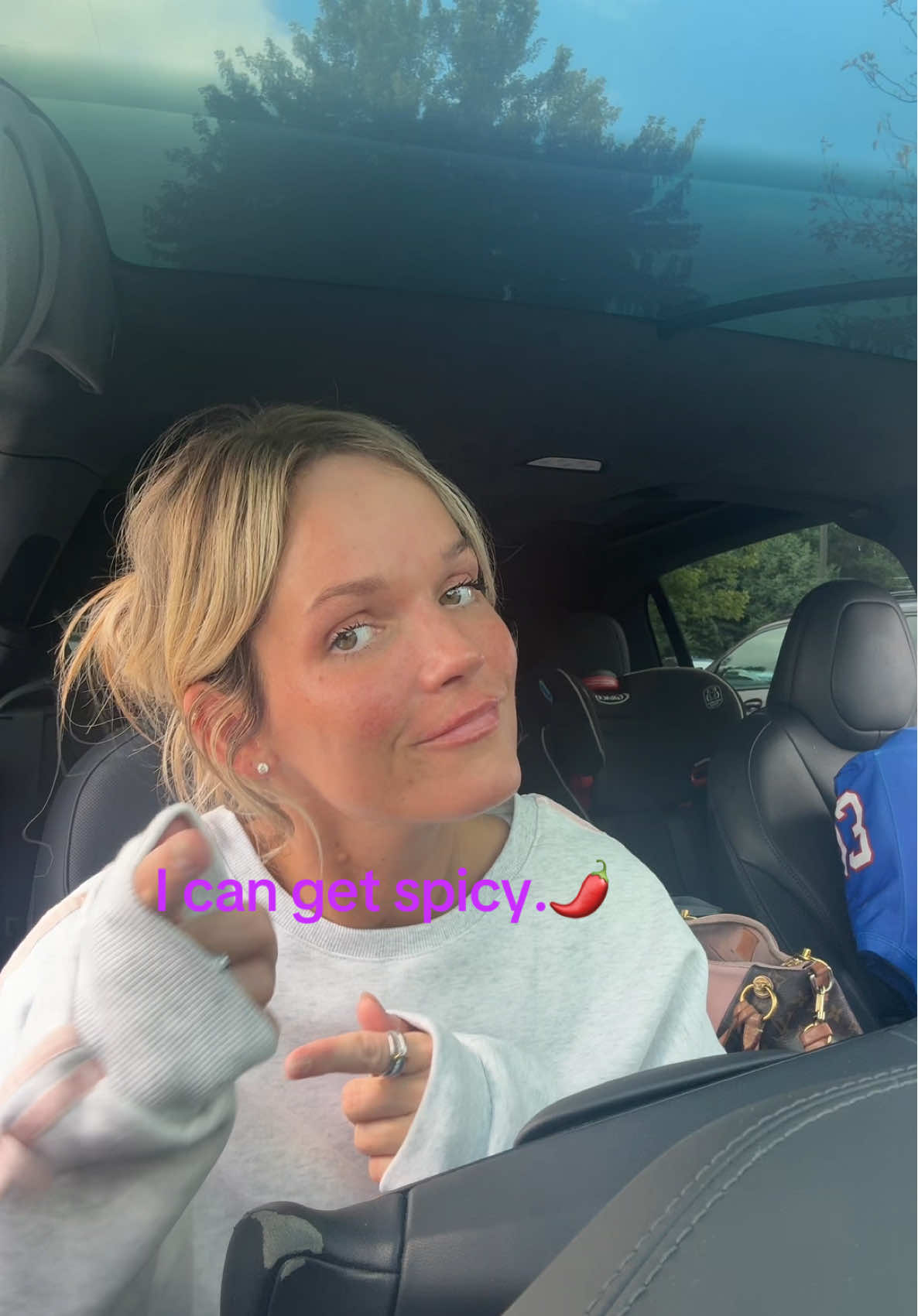 I’m kidding. I’m a softy. 🧸Where’s my blankie? Please don’t be mean to me. But I can bite back. #nice #notweak #friday #footballpractice 