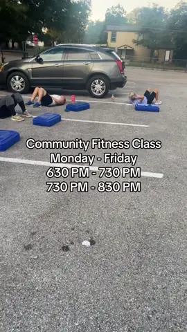 Community Fitness Class! Come try us out!  Monday thru Friday 630 PM to 730 PM 730 PM to 830 PM Saturday  8 AM First time is free!  #bootcamp #fortworth #texas #exercise #GymTok