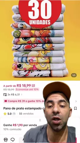 Essa oferta tatop, 30 pano de prato.