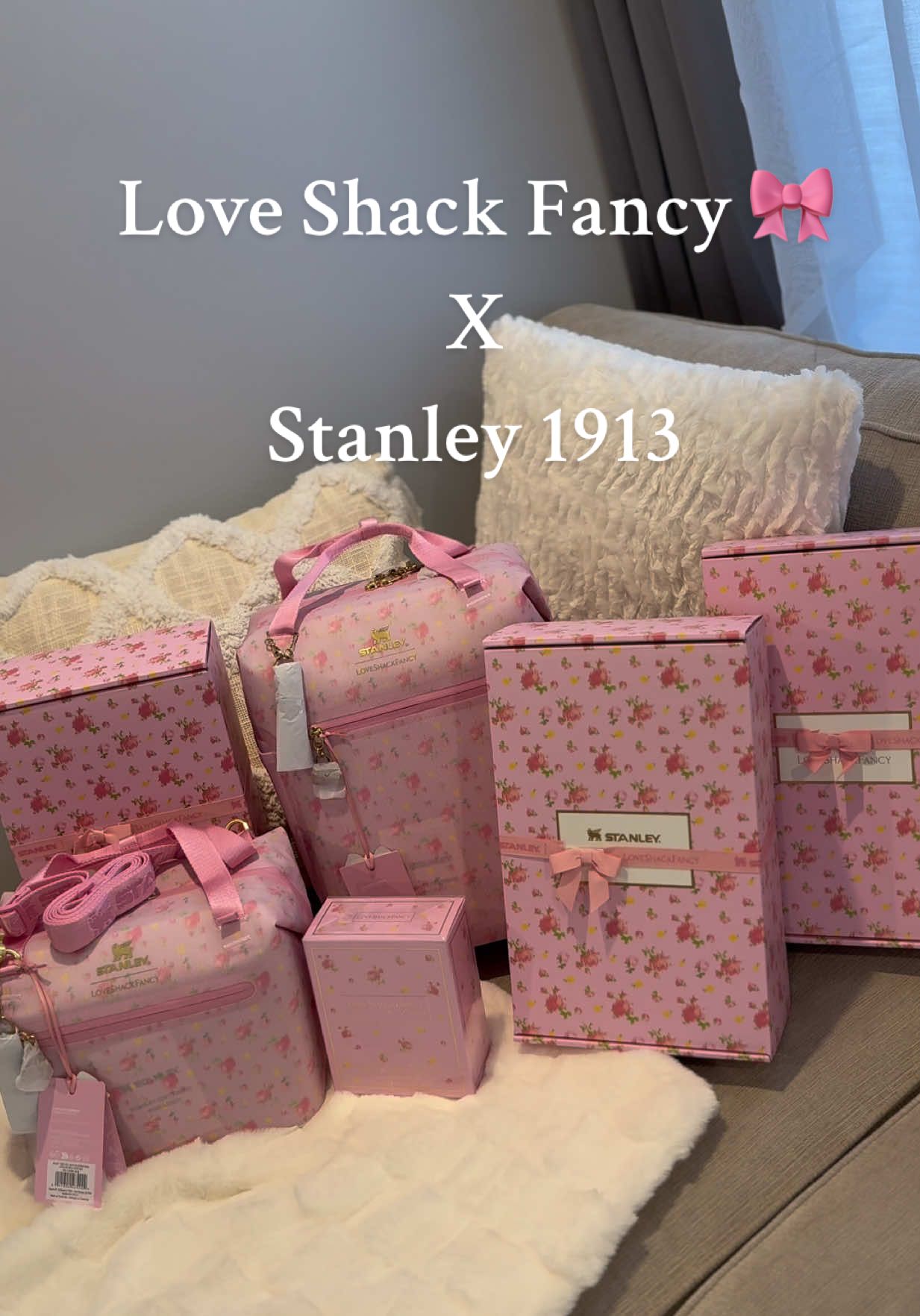 LoveShackFancy X Stanley 💗💗🎀🎀 #loveshackfancy #loveshackfancystanley #pink #stanleyxloveshackfancy @Stanley Brand @LoveShackFancy #fyp 
