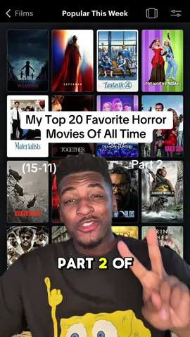 My Top 20 Favorite Horror Movies Of All Time Part 2 