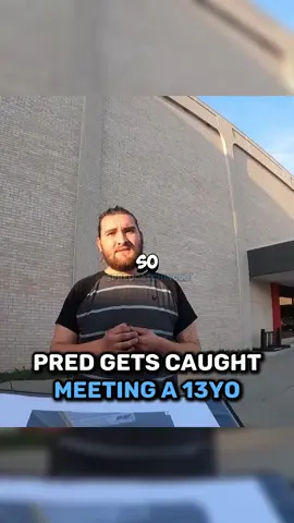 Pred Gets Caught Meeting 13yo 💀😳 #pred #predcatcher #predcaught #13yo #fakescenario 