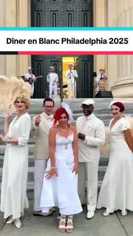 #dinerenblanc #dinerenblancphiladelphia #dinerenblanc2025 #debphl #debphl25  Fashion designer: Caroline Leary   Admin Manager: @Glamour Management  Hair stylist: Deanna @herdeesigns_ Drinks: @noproofenergy  Venue: @Girard College  Event: @Diner en Blanc 