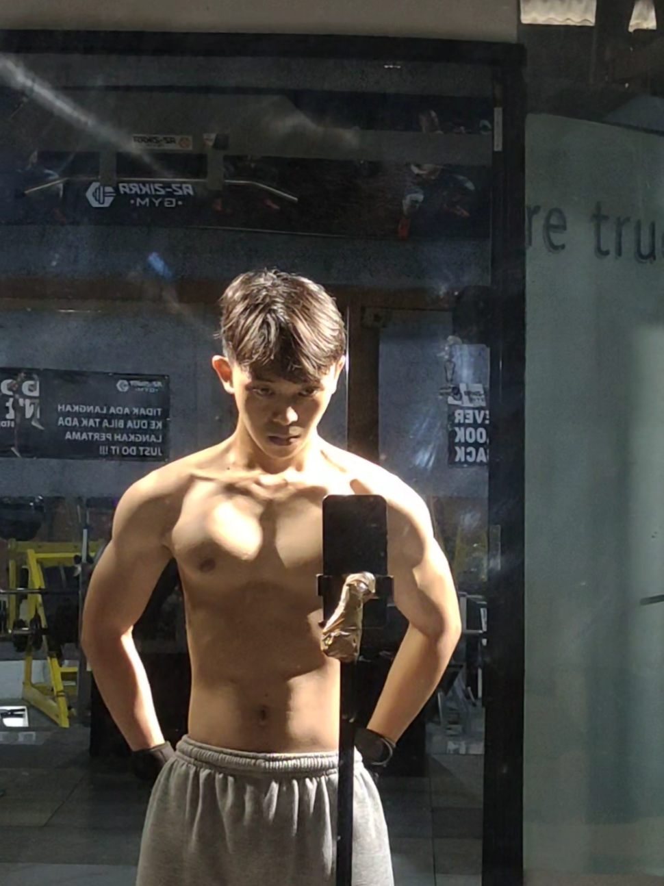 8 weeks Bulking 🔥 #workoutmotivation #bulking #gym #fyp 