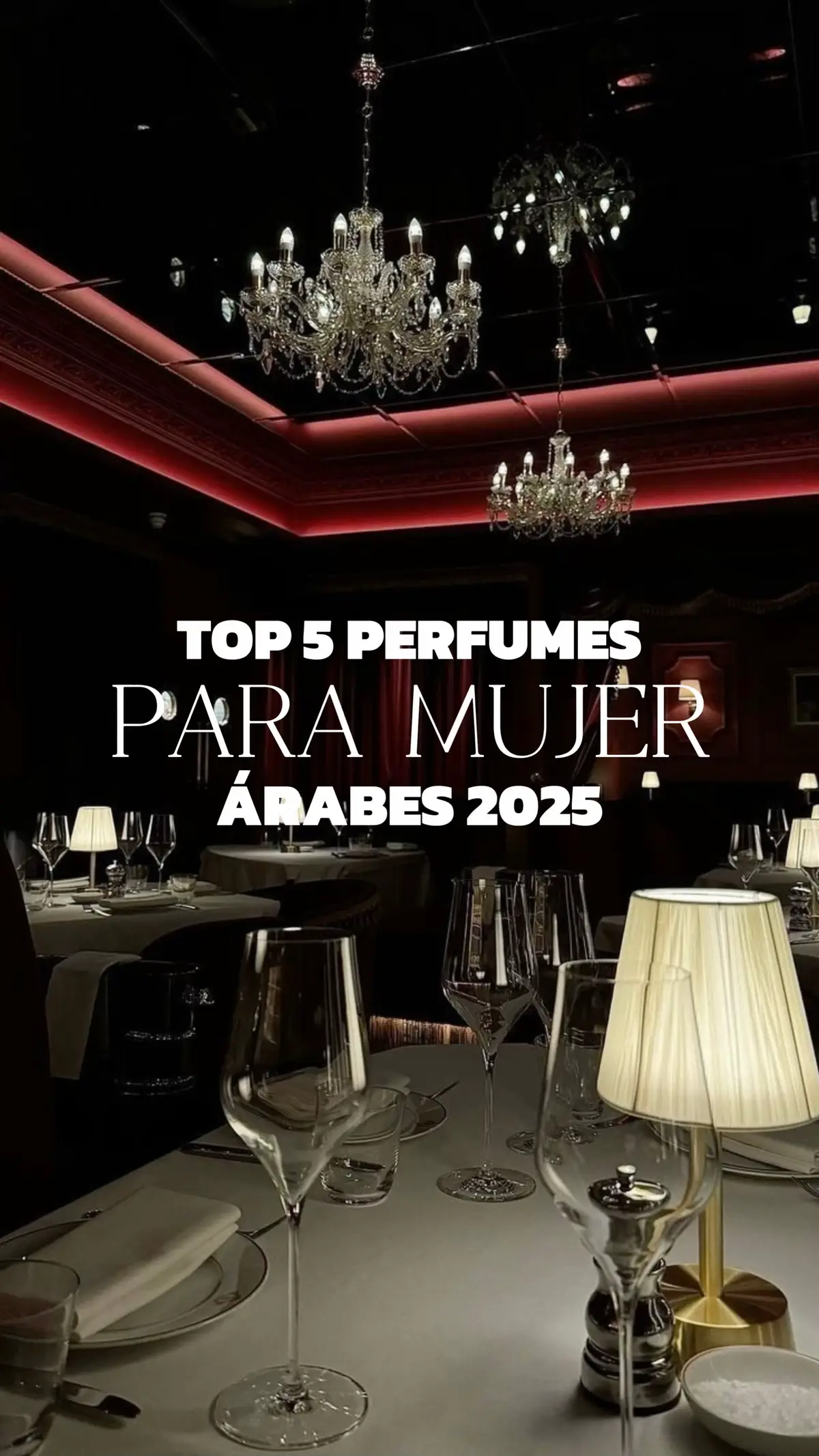 Top 5 perfumes árabes para mujer❤️‍🔥 #perfumeria  #paratii #makeup #fypp 