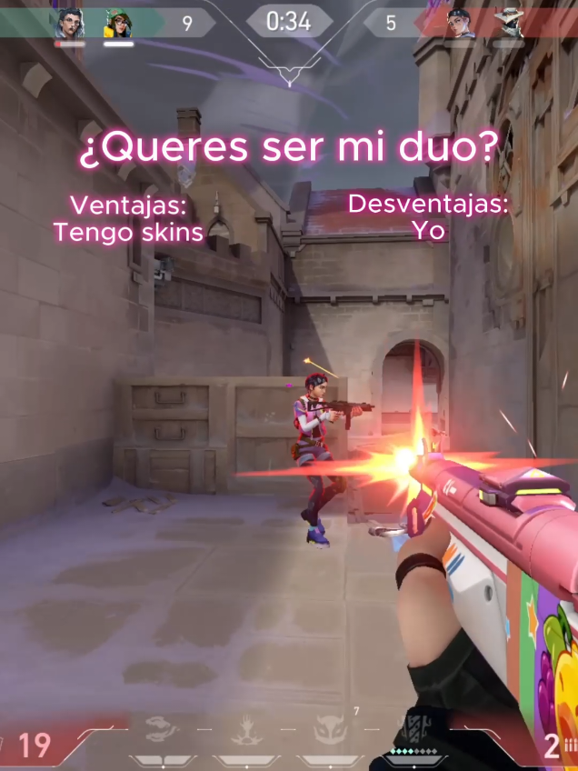 ¿Si podemos ser duos? 🥺👉👈 #valorantclips #valorantlatam #valorantgirl #valorantfails #duovalorant 