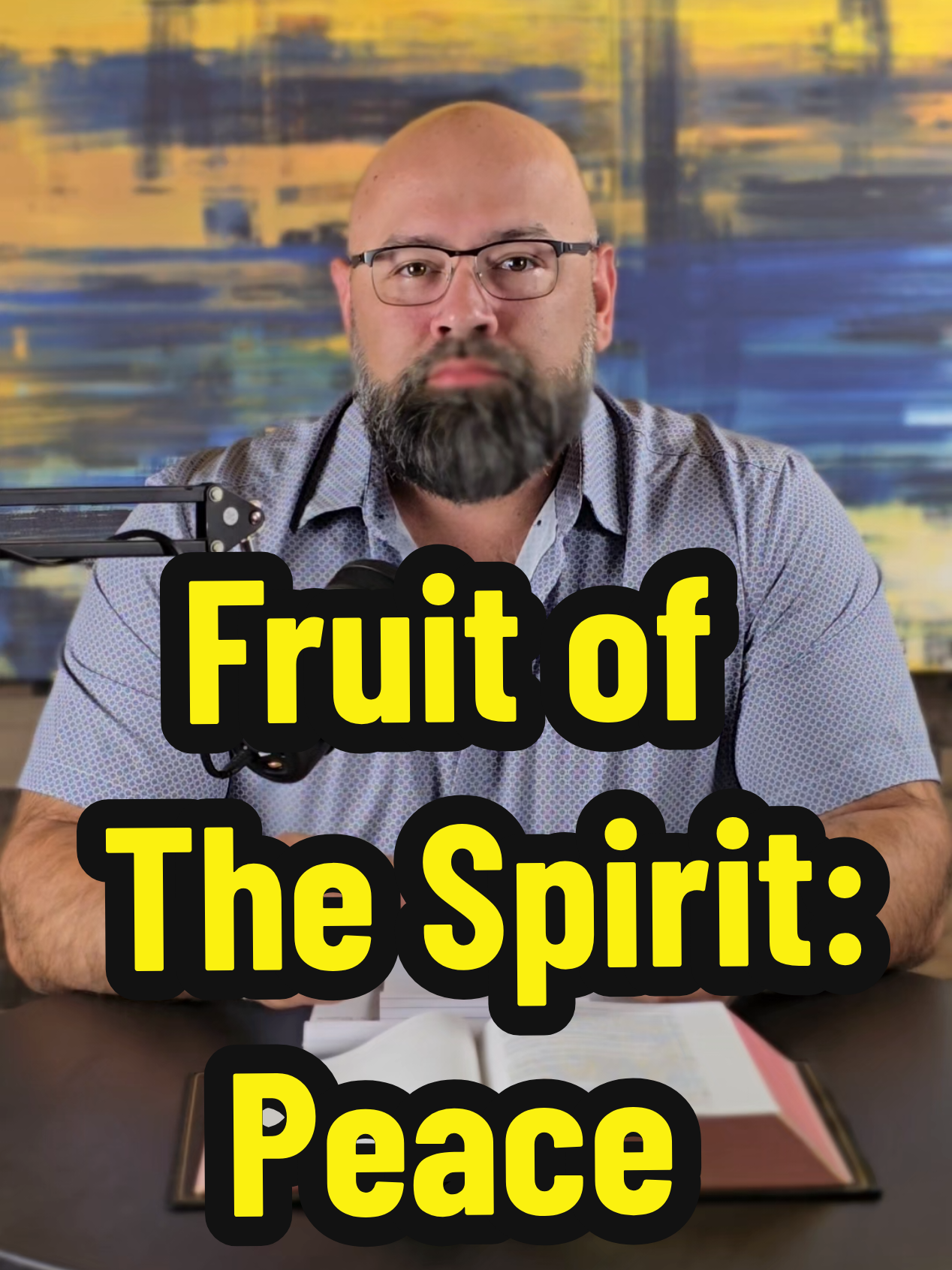 True peace that only comes from God is unnatural. It surpasses all understanding. 