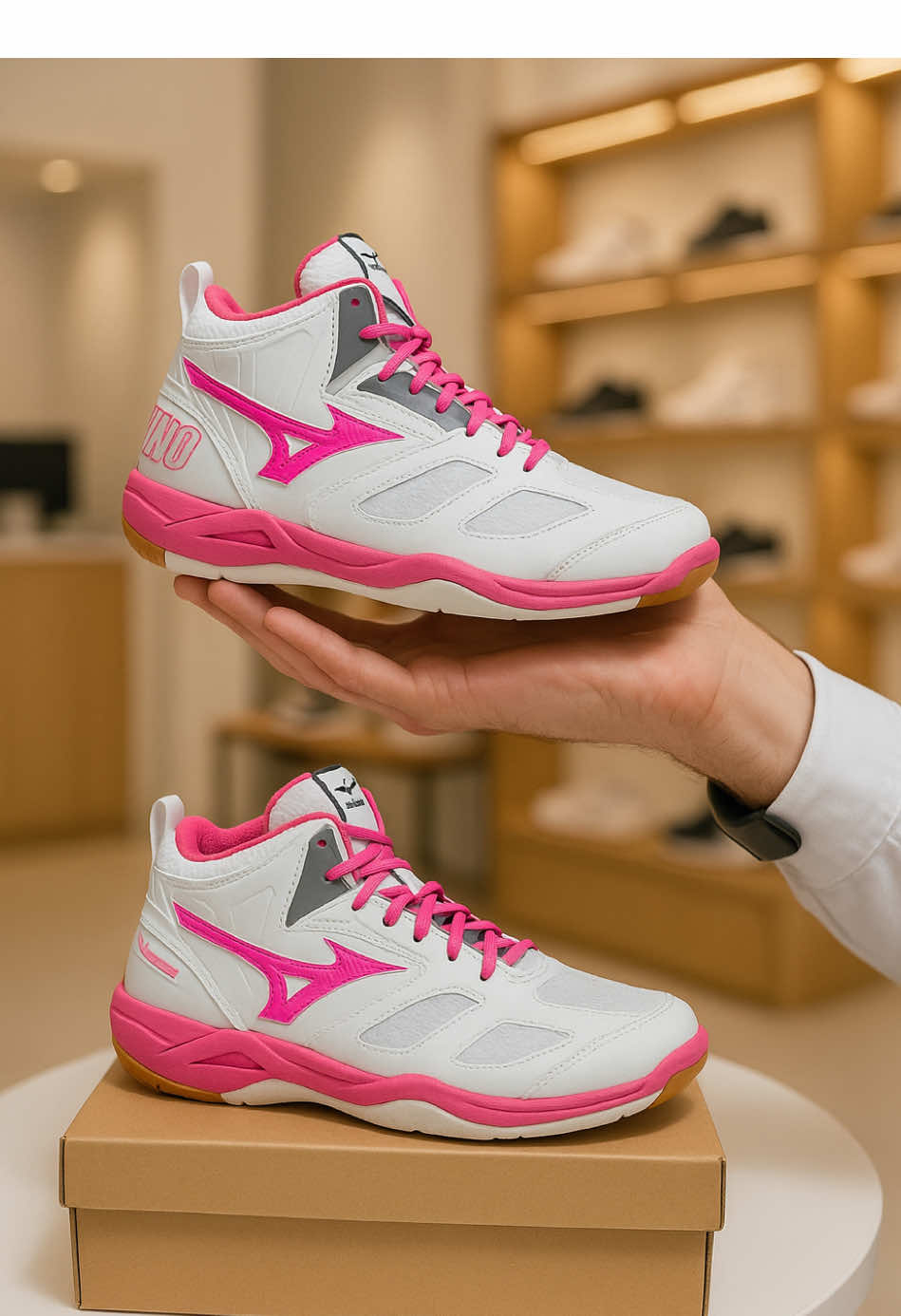 Sepatu Voli MZN Wave Boot Premium Terbaru Size 36-40 #sepatu #olahraga #volleyball #wanita #terbaru 