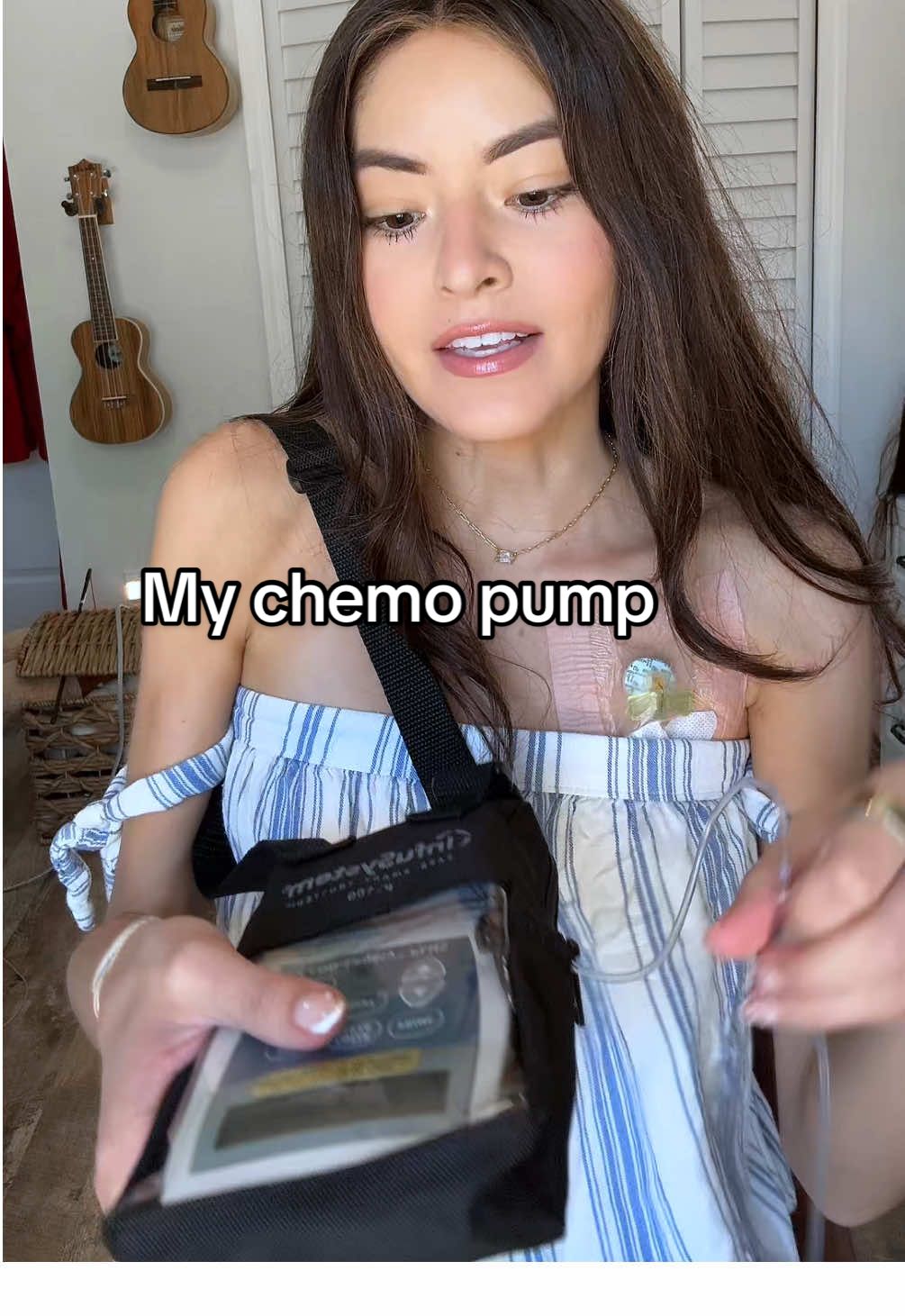 My chemo take home pump