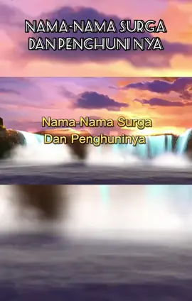 Nama-Nama Surga Dan Penghuni nya..!! #surga #video #viral #tiktok #fyp 