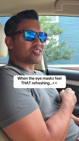 these eye masks make him look bright eyed & refreshed so it’s worth the embarrassment for us both 🤣 